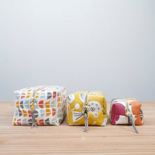 Load image into Gallery viewer, Demi Boxy Bag Sewing Pattern PDF + Video Tutorial | Beginner Cosmetic Bag | 3 Sizes