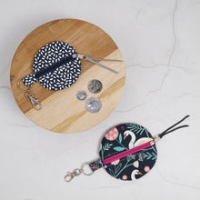 Load image into Gallery viewer, Naima Circle Coin Purse Sewing Pattern PDF + Video Tutorial | 2 Sizes