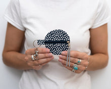 Load image into Gallery viewer, Naima circle purse PDF sewing tutorial sewing pattern