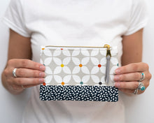 Load image into Gallery viewer, Luna zipper pouch purse PDF sewing tutorial sewing pattern