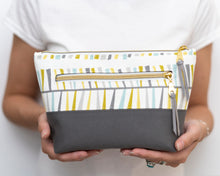 Load image into Gallery viewer, Ayla zipper pouch sewing tutorial sewing pattern