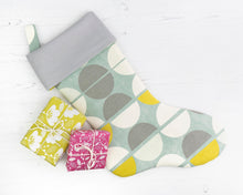 Load image into Gallery viewer, Joelle Christmas stocking PDF sewing tutorial sewing pattern