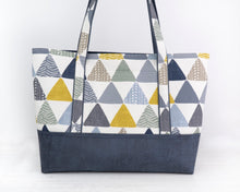 Load image into Gallery viewer, Freya strappy tote bag PDF sewing tutorial sewing pattern