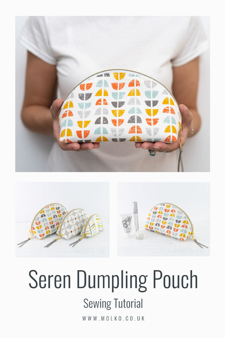 The Seren Dumpling Pouch PDF Sewing Pattern / Sewing Tutorial