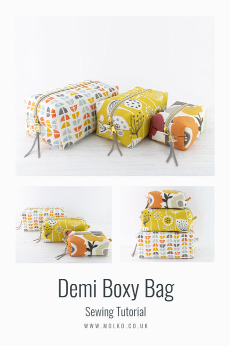 Demi Boxy Bag PDF Sewing Pattern / Sewing Tutorial