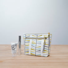 Load image into Gallery viewer, Imogen Zipper Pouch PDF Sewing Pattern + Video Tutorial | Beginner Cosmetic &amp; Toiletry Bag | 2 Sizes
