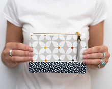 Load image into Gallery viewer, Luna zipper pouch purse PDF sewing tutorial sewing pattern

