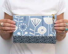 Load image into Gallery viewer, Luna zipper pouch purse PDF sewing tutorial sewing pattern
